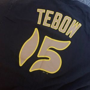 Tim Tebow majestic jersey shirt! RARE! Size large!